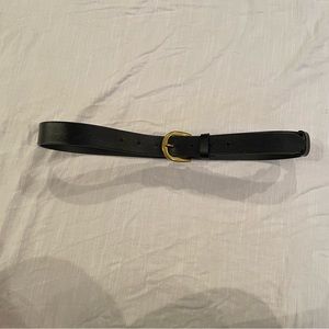 Genuine leather belt